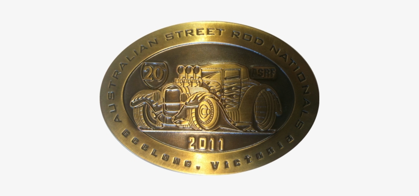 Asrf Ant Brass Buckle - Emblem, transparent png download