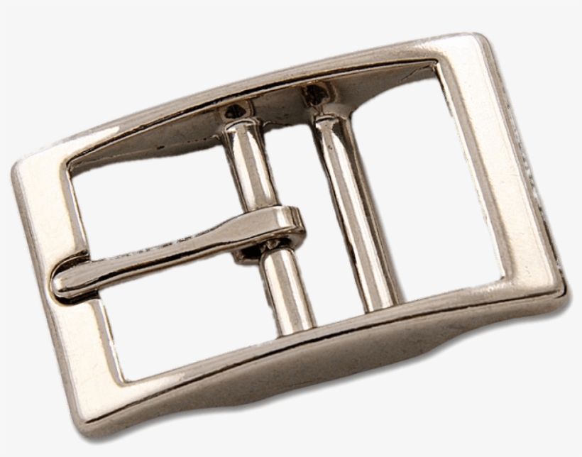 Double Bar Belt Buckle - Metal Tongue Buckles, transparent png download