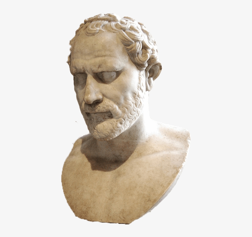 Demosthenes Bust, transparent png download