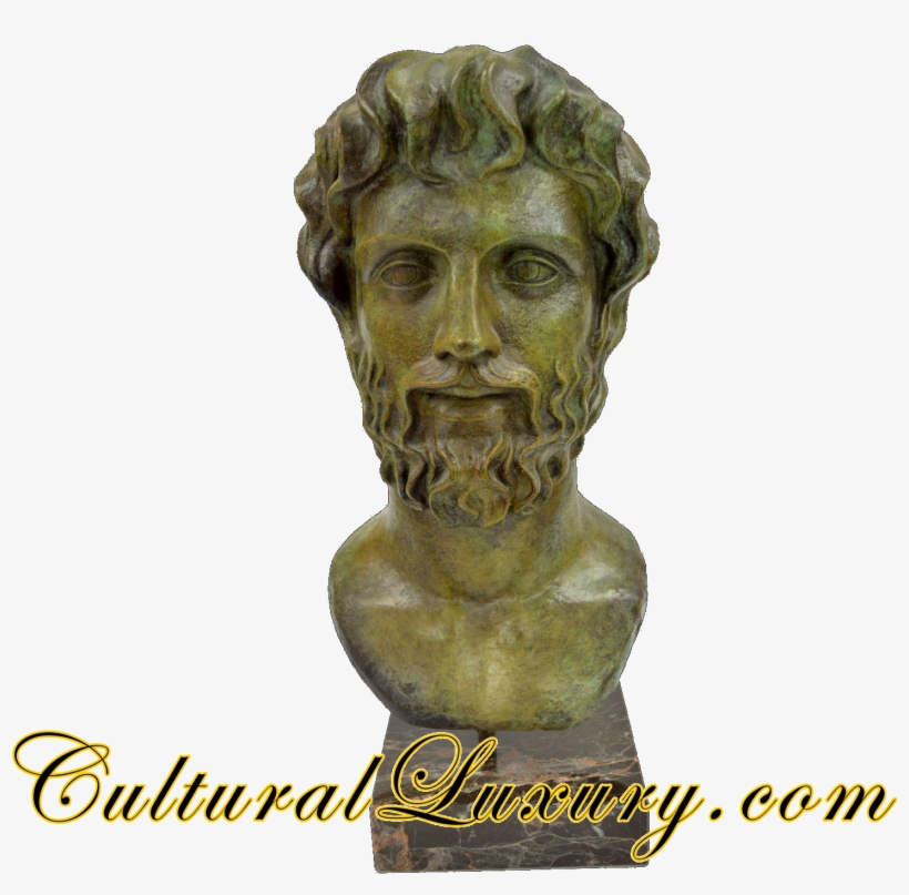 Aristotle Aristoteles Bronze Bust Ancient Greek Philosopher - Aristotle, transparent png download