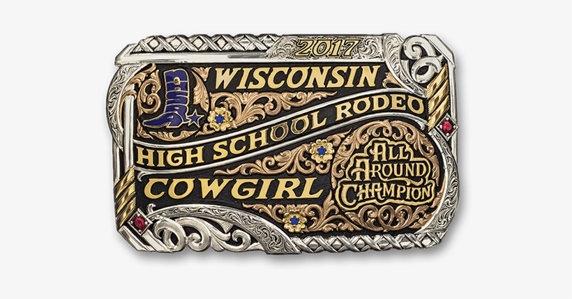 Trophy Award Buckle For Nhsra Champion - Trophy Buckle, transparent png download