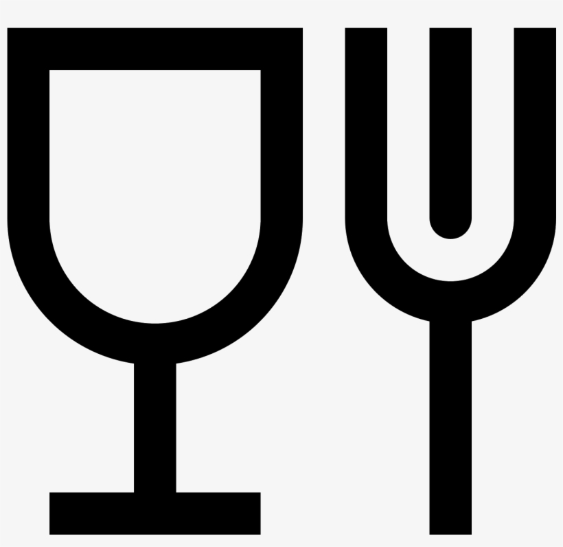 This Icon Contains A Glass And A Fork - Picture Maze, transparent png download