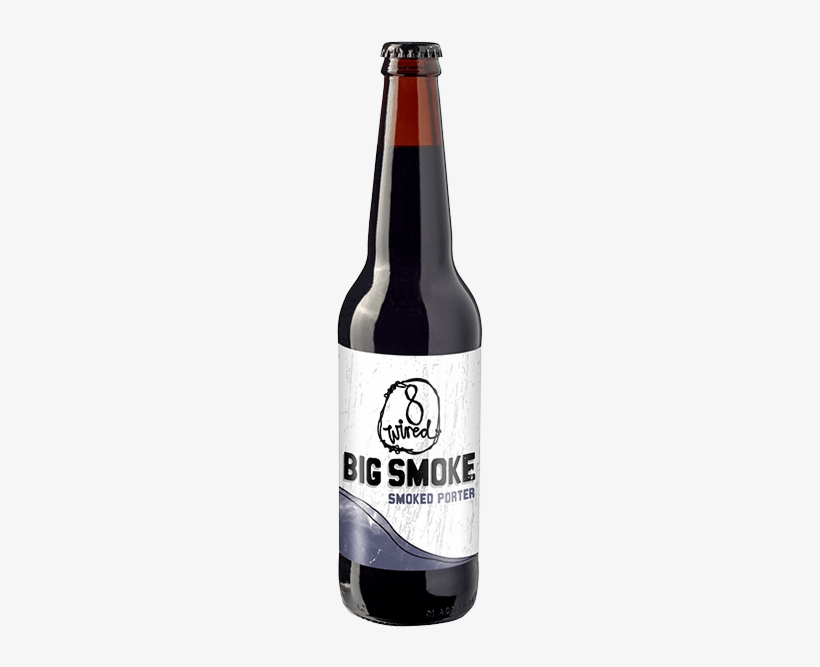 8 Wired Brewing Craft Beer 500ml Big Smoke - 8 Wired Tall Poppy, transparent png download