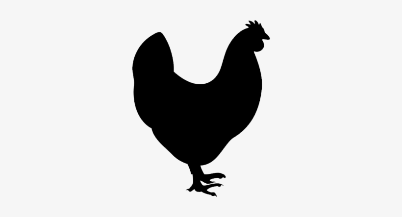 Chicken Fillet - Chicken Silhouette Png, transparent png download