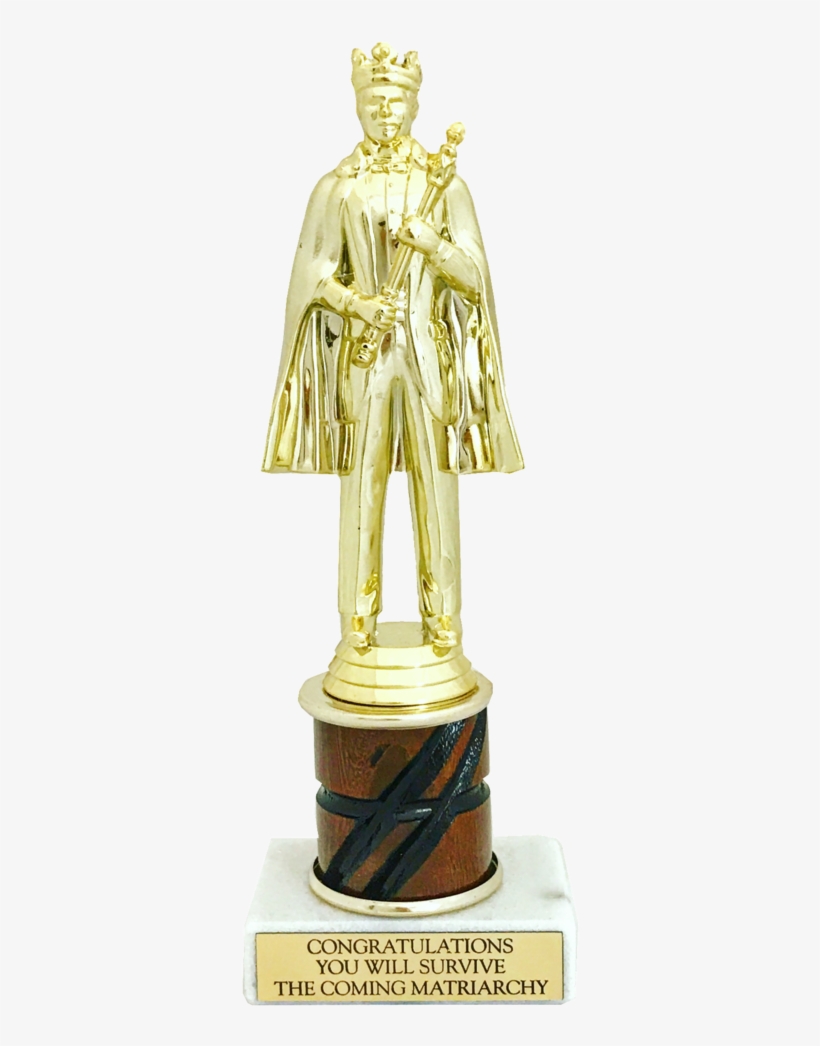 Congratulations You Will Survive The Coming Matriarchy - Bad Feminist Trophy, transparent png download