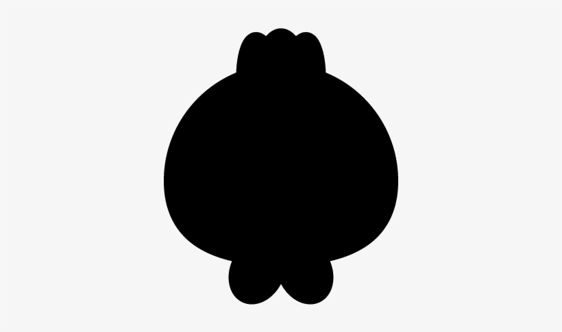 Chicken Silhouette Png - Illustration, transparent png download