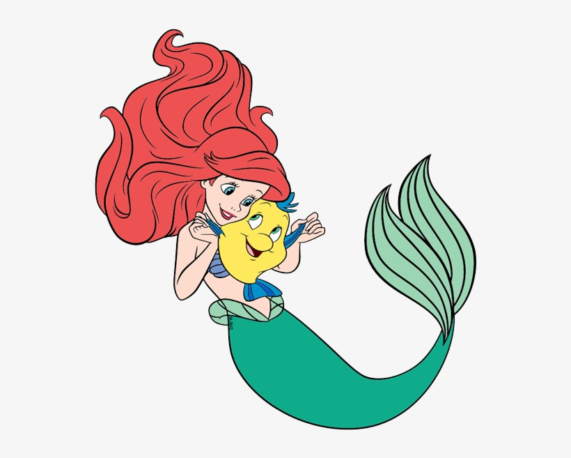 Pixels - Ariel And Flounder Png, transparent png download