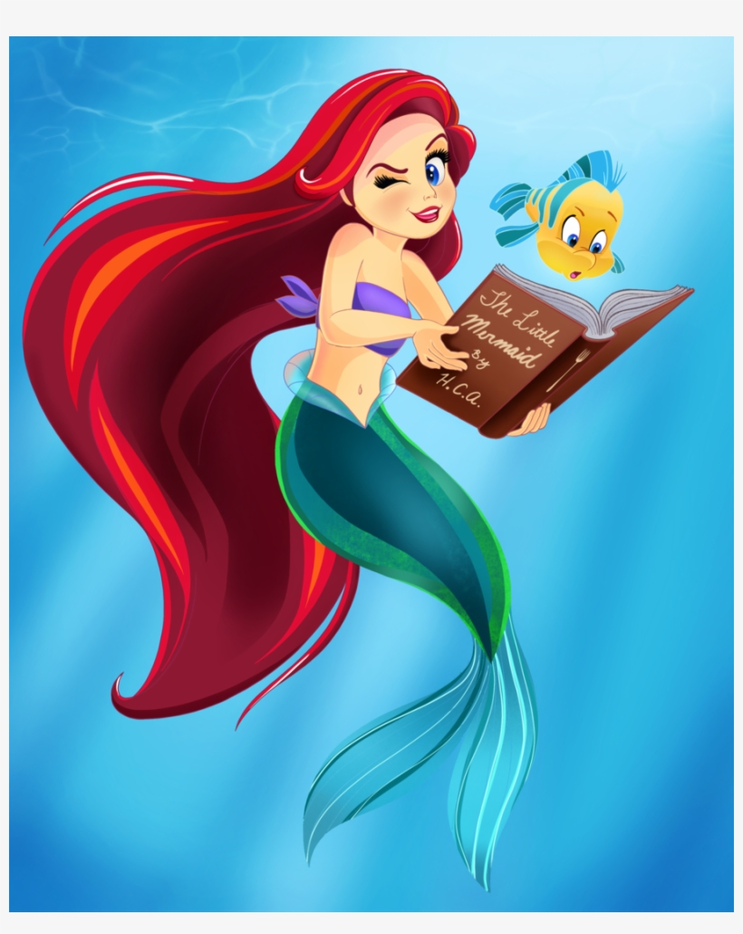 Mermaid - Drawing, transparent png download