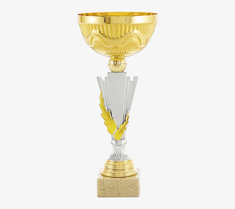 Trofeo Cono Bicolor Dorado, transparent png download