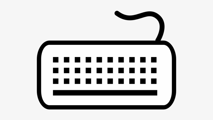 Clipart Info - Keyboard Clip Art, transparent png download
