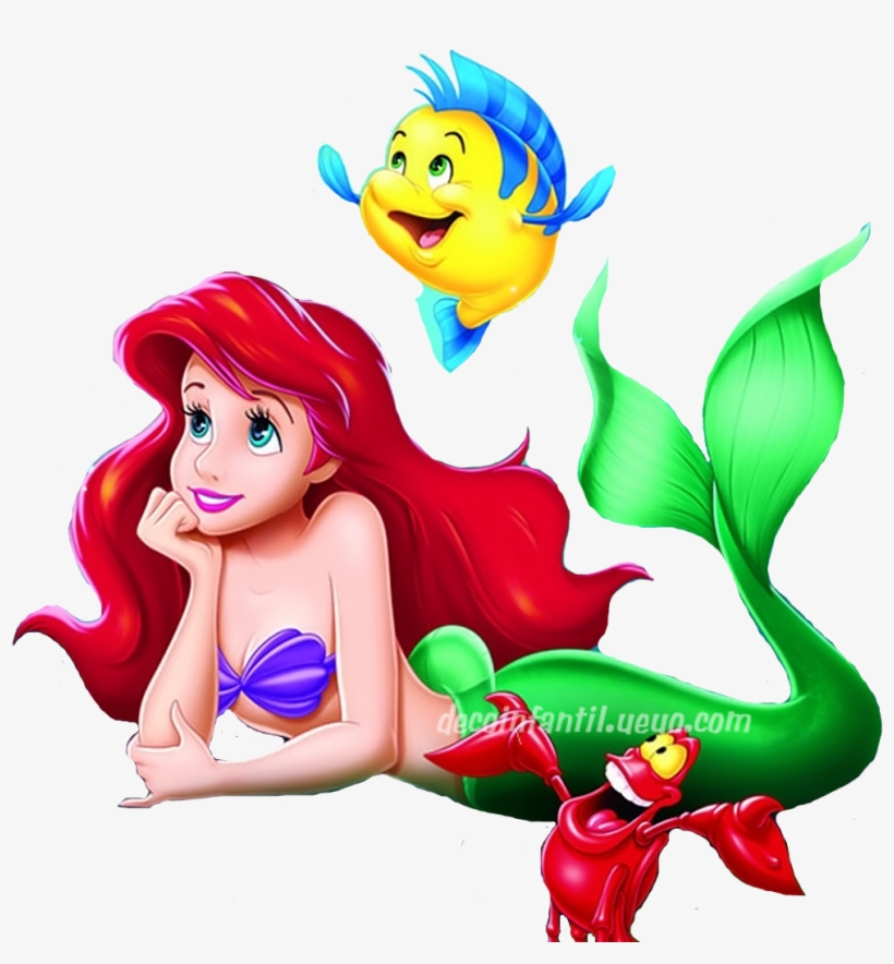 Little Mermaid Disney Png, transparent png download