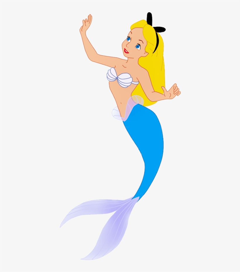 Disney Alice Mermaid Clipart - Disney Mermaids Clipart, transparent png download