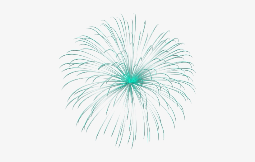 Fuegos Artificiales De Colores - Luces Año Nuevo Png, transparent png download