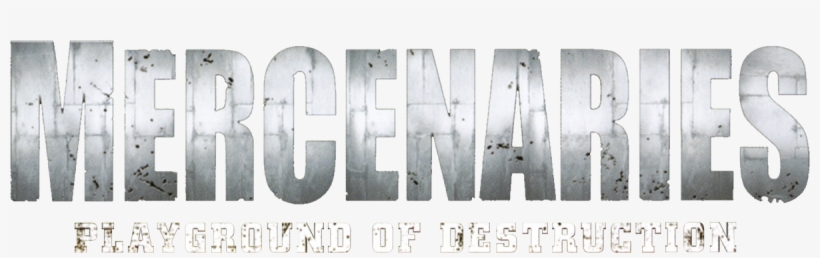 Playground Of Destruction - Mercenaries Playground Of Destruction Logo, transparent png download