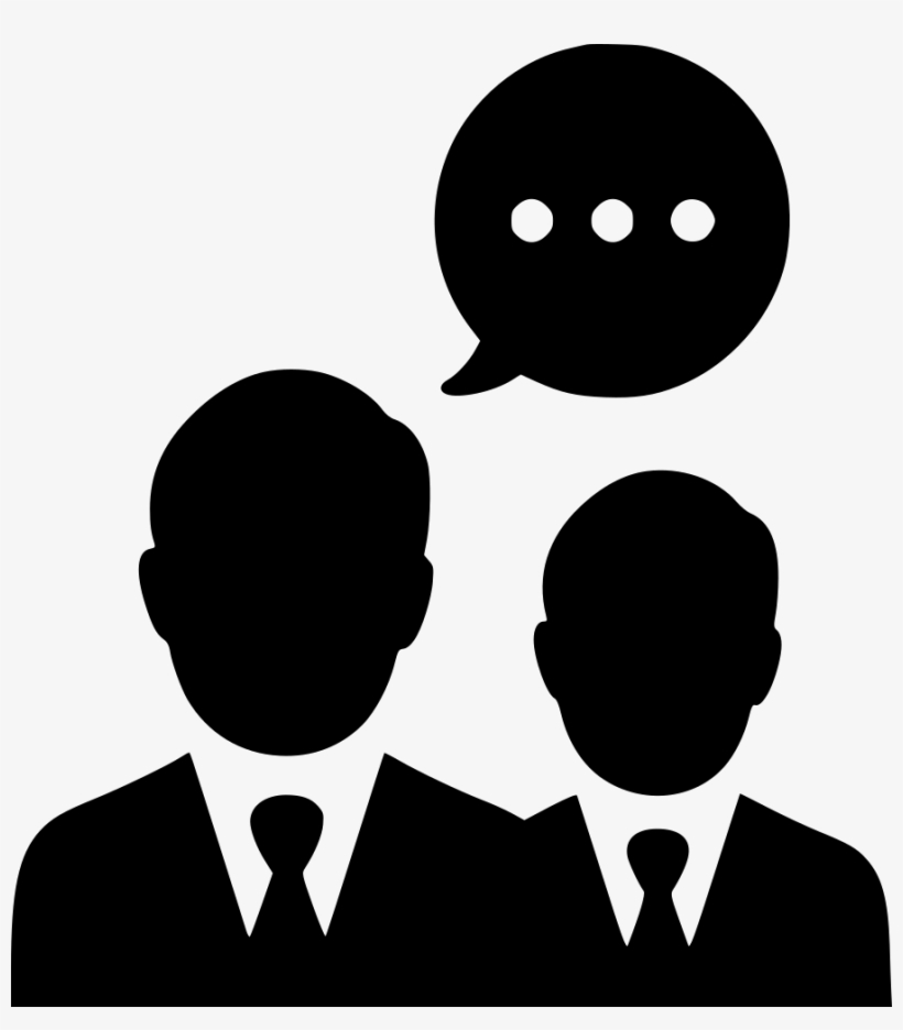 Negotiations Men Group Communication Team Talking Comments - Corporate Power, transparent png download