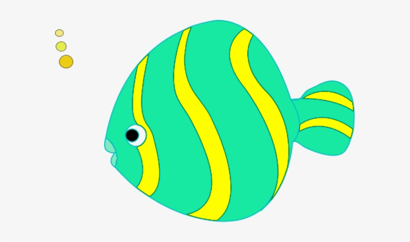Clip Transparent Stock Jellyfish Clipart Colorful - Fish Clipart Color, transparent png download