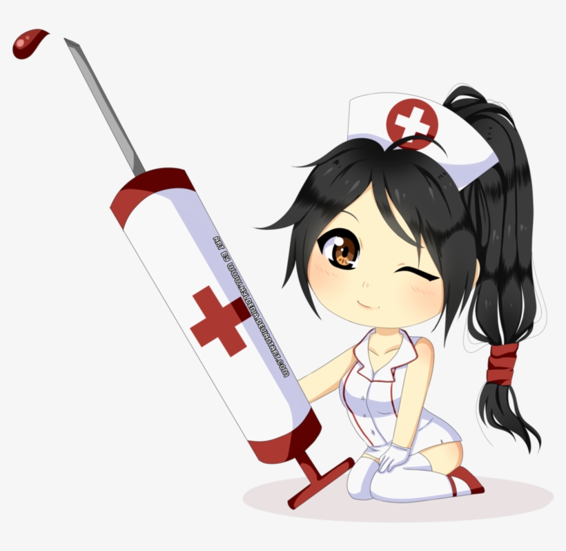 Chibi Akali We Heart It And League - Nurse Akali Chibi, transparent png download