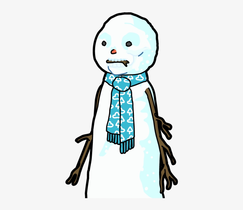 #281 - Snowman Morty - Pocketmortys - Net, transparent png download