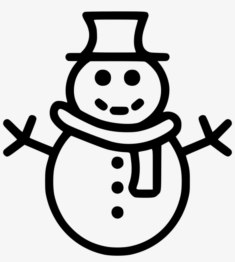 Png File Snowman Black And White Png Png Image Transparent Png Free Download On Seekpng