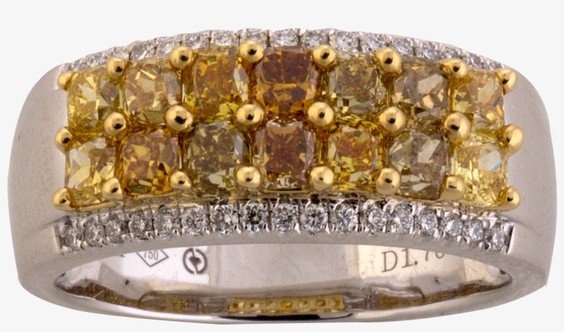 Yellow Diamonds - Ring, transparent png download