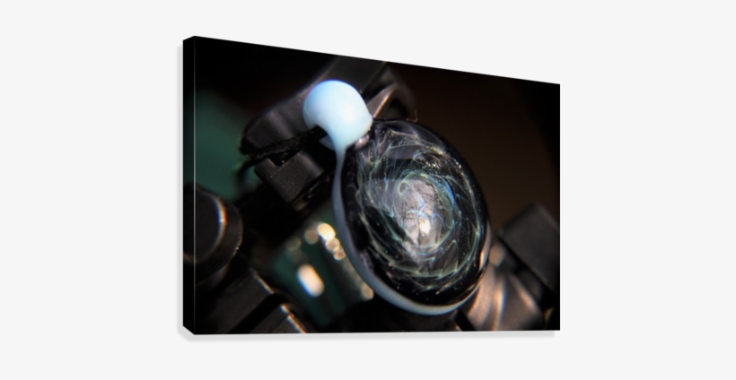 Reflectioninglassf001 Dragonfire Glass Canvas Print - Film Camera, transparent png download