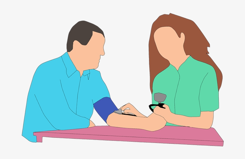 Nurse Drawing Blood From Patient - Presion Arterial Png, transparent png download