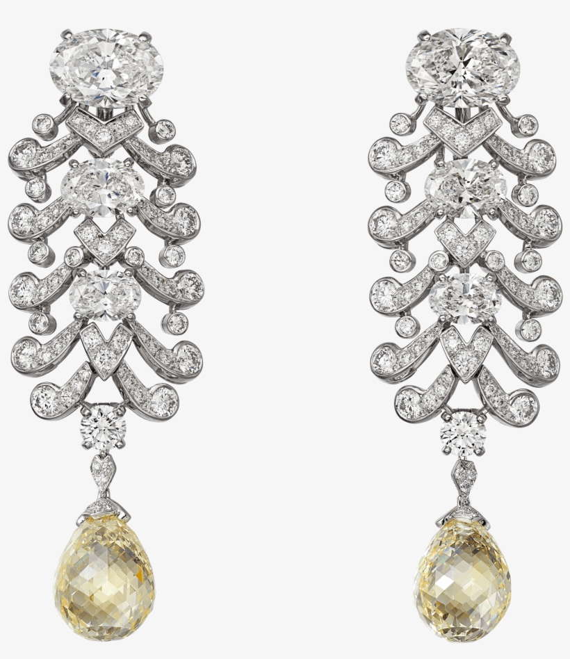 cartier diamond earring