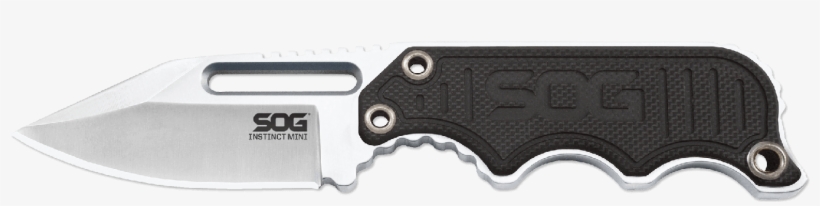 Blade Details - Sog Specialty Knives Nb1012-cp Instinct Knife, transparent png download