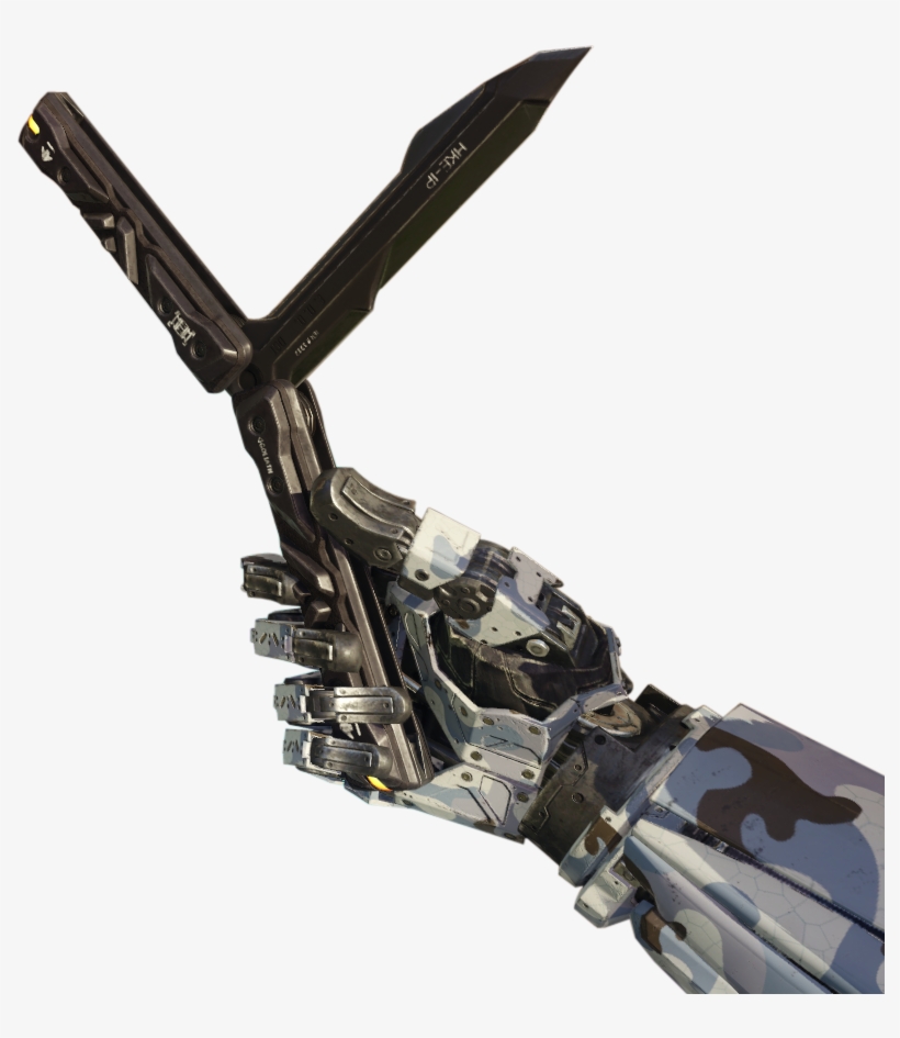 Butterfly Knife Call Of - Balisong Black Ops 3, transparent png download