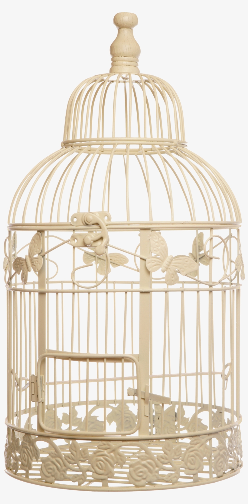 White Bird Cage Png Image - Bird Cage Shabby Chic, transparent png download