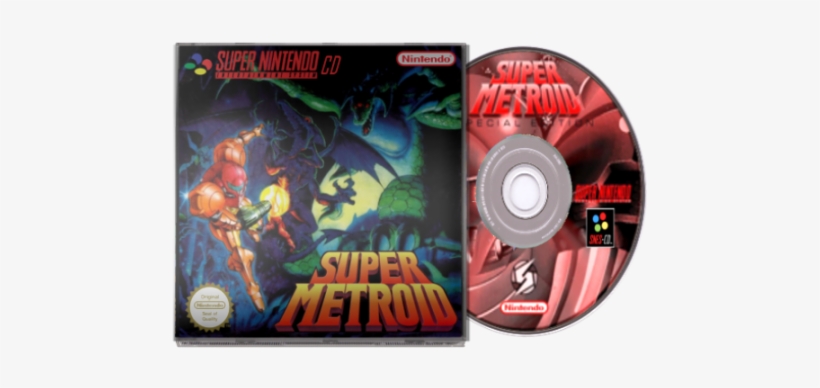 Super Metroid - Super Famicom Super Metroid [pre-owned], transparent png download