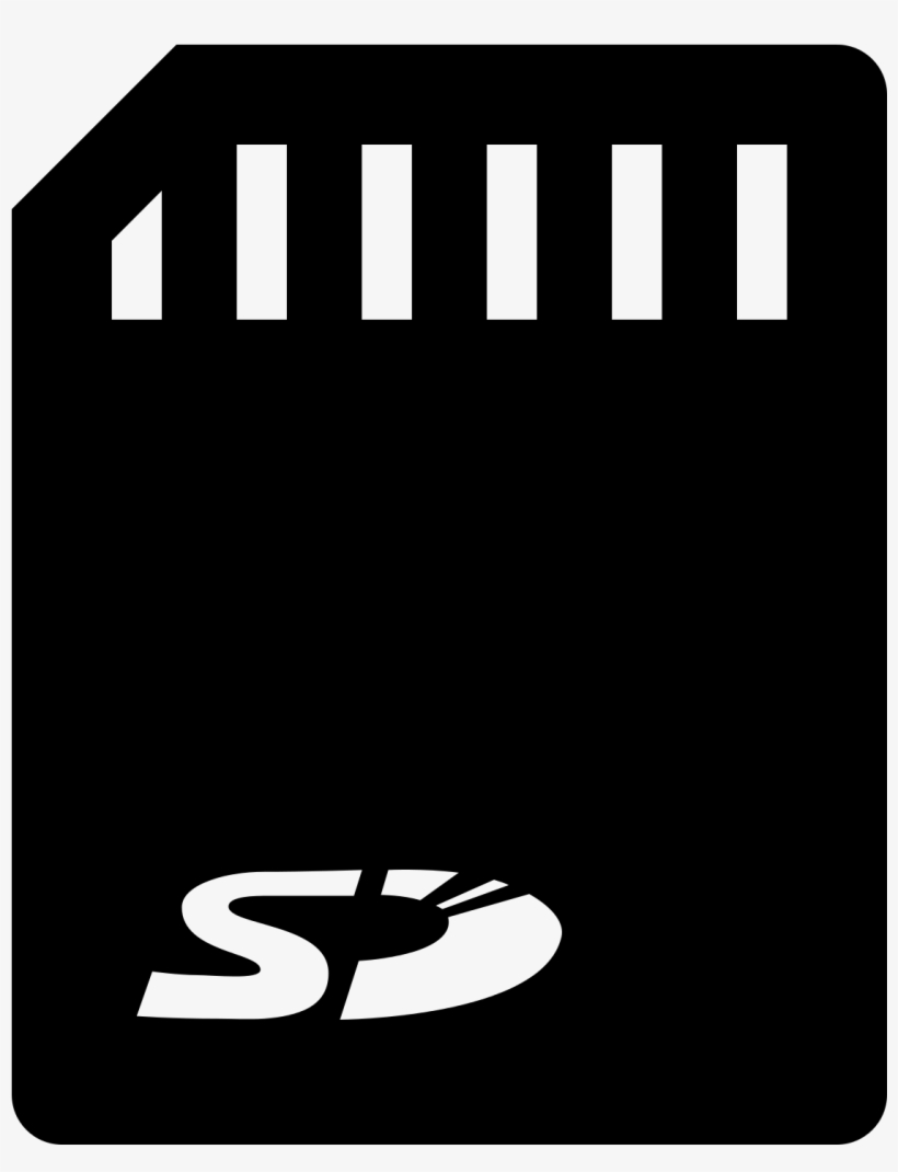 Sd Card Icon Png, transparent png download