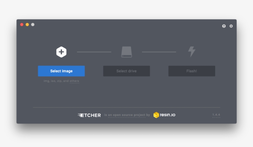 8 Use Etcher To Burn Resinos Managed Image To Sd Card - Bootable Usb Linux, transparent png download