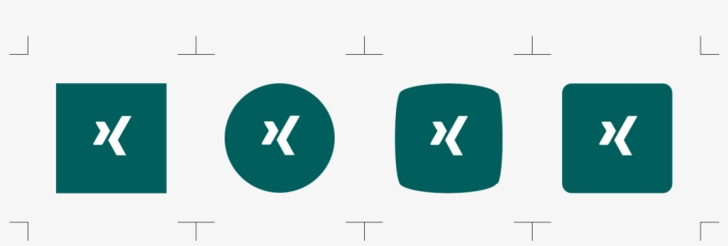Xing Share Button - Xing Button, transparent png download
