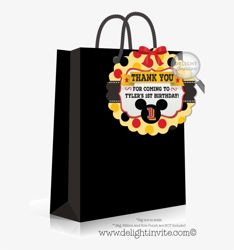 Mickey Mouse Birthday Favor Tag - Nightmare Before Christmas Sally Baby Shower, transparent png download