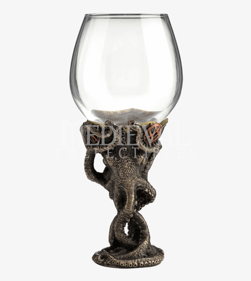 Octopus Wine Glass, transparent png download