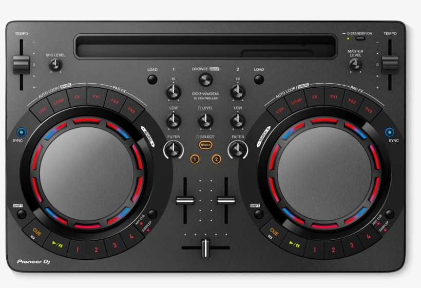 Pioneer Ddj-wego4 Ipad Dj Controller, transparent png download