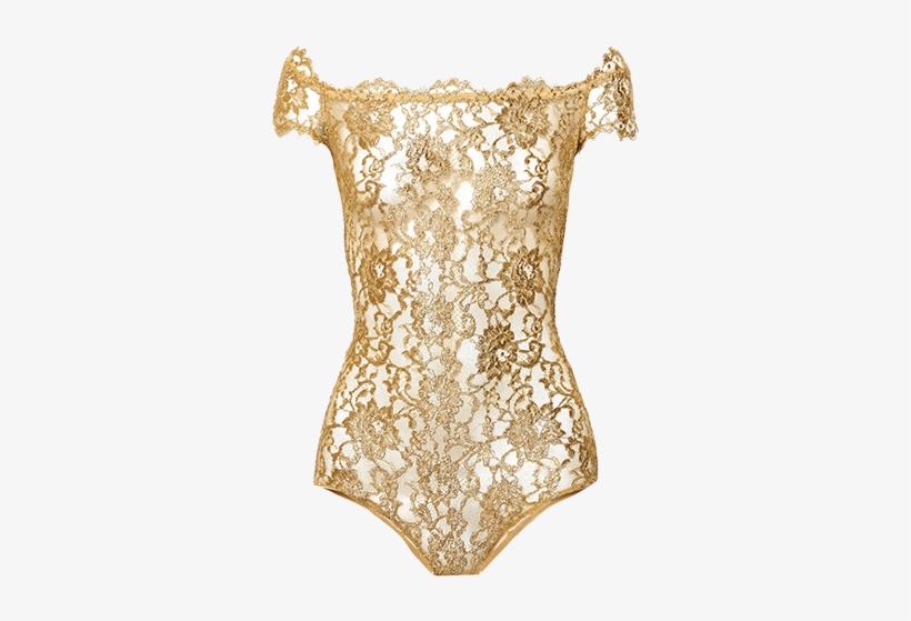 Joanna Lannister - Gold And White Mesh Bodysuit, transparent png download