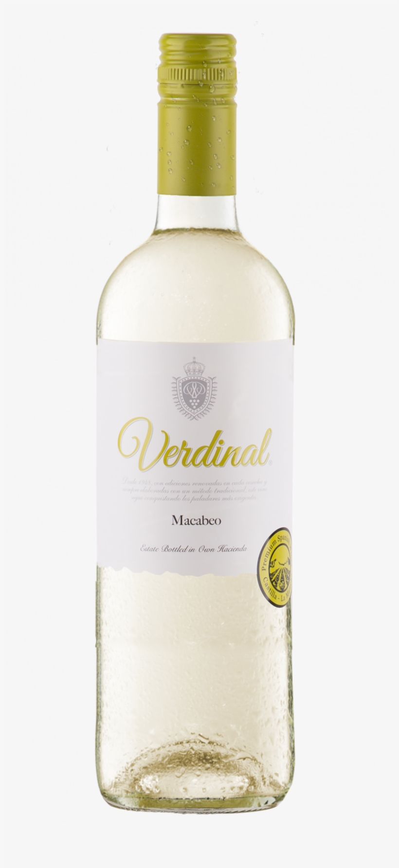 Verdinal Macabeo, La Mancha - Barefoot Riesling, transparent png download