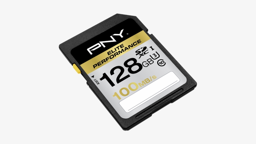 Pny 128 Gb Sdxc 128gb Sdxc Uhs-i Class 10 Memory Card, transparent png download