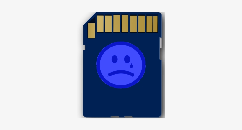 How To Find Out If Sd Card Is Damaged Or Corrupt - Corrupted Sd Card Png, transparent png download