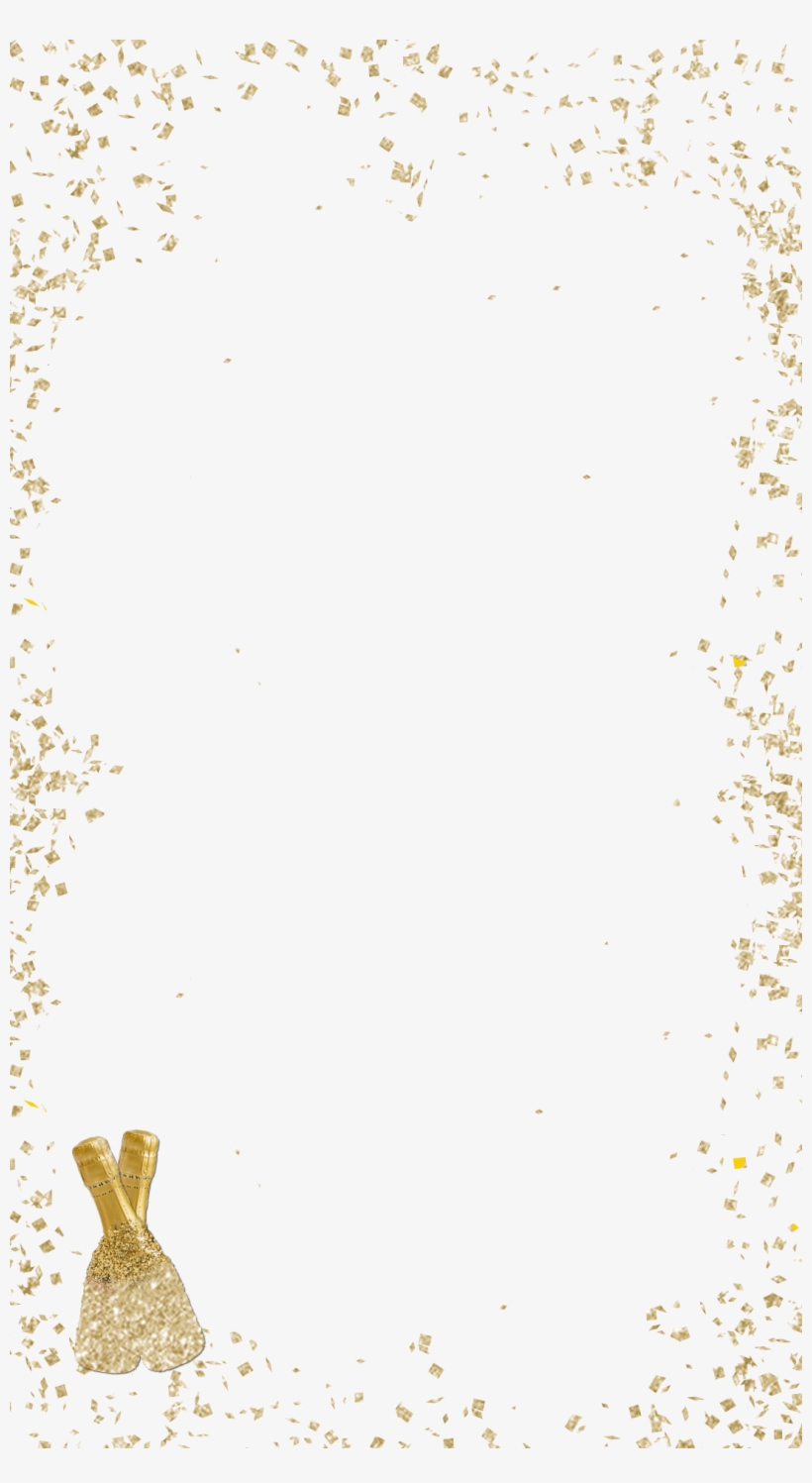 Gold Champagne Bottles - Rabbit, transparent png download