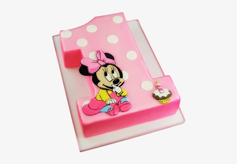 Baby Minnie Mouse Sheet Cake, transparent png download