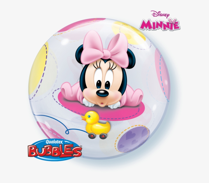 Disney Baby Minnie Mouse - Baby Minnie Qualatex, transparent png download