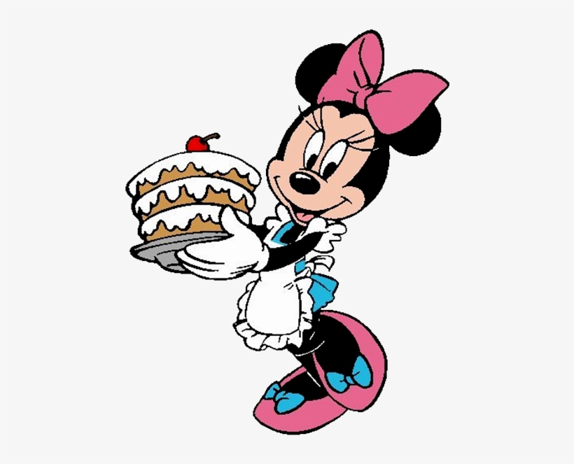 Disney Babies Clip Art To Mickey S Pals Clipart Clipart - Minnie Mouse Cake Clipart, transparent png download