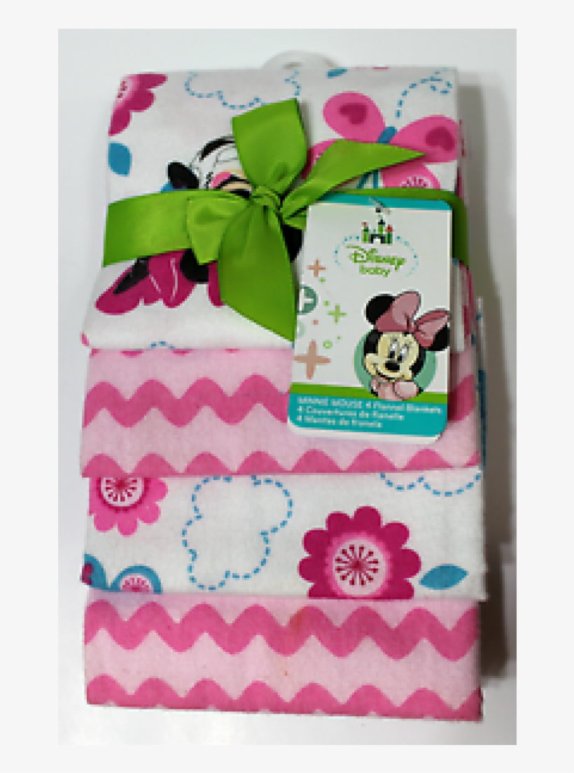 Disney Baby Minnie Mouse 4 Flannel Blankets - Blanket, transparent png download