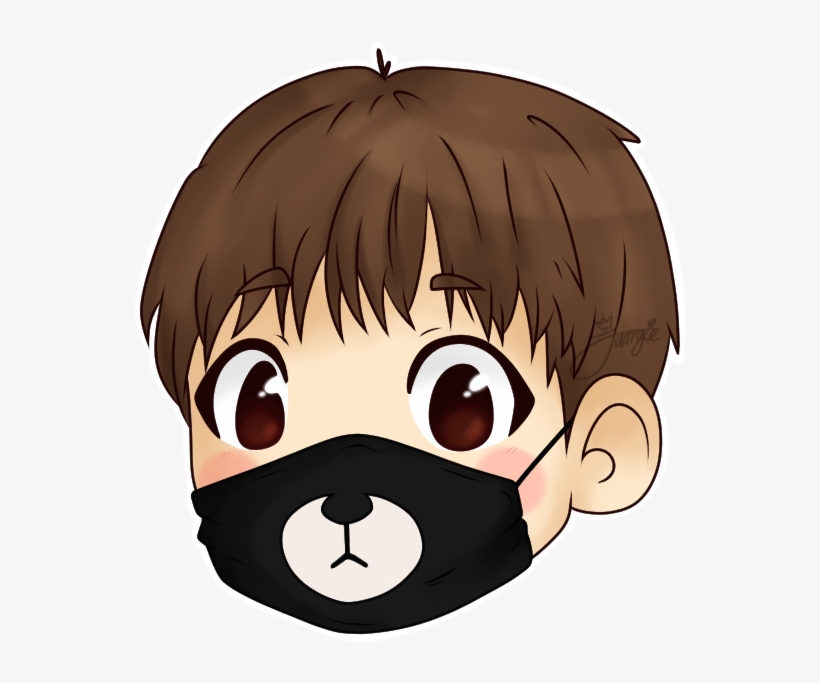 Bts] Kim Taehyung - Taehyung Chibi Png, transparent png download