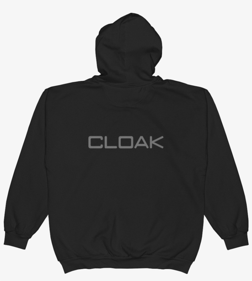 Cloak C Bl Zip Hoodie - Vans Hoodie Kids, transparent png download