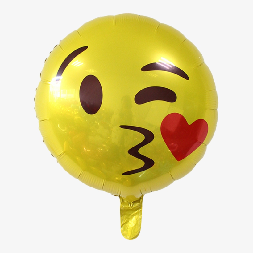Emoji Kiss - Emoji Balloons, transparent png download