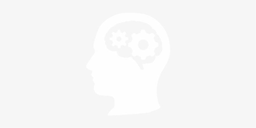 Brain Icon Brain Icon Brain Icon Picturesbrain Png - Head Icon White Png, transparent png download